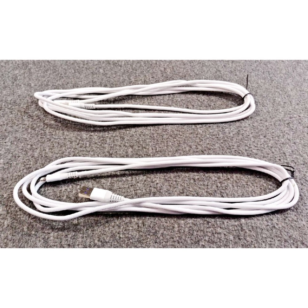 10FT Long USB Cable For iPhone 5 6 7 8 Plus X XS Max XR 11 12 Mini Set of 2